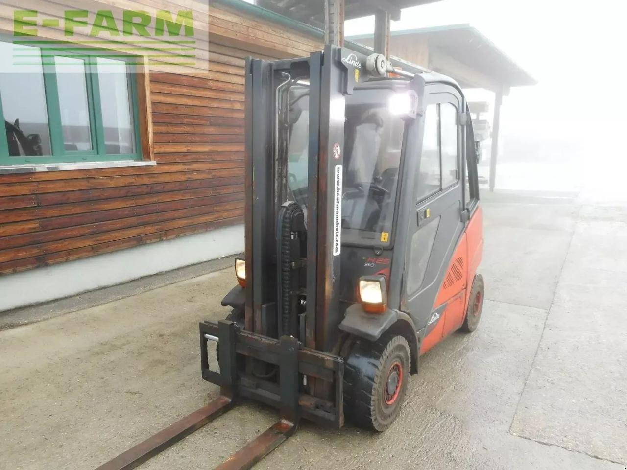 Frontstapler от тип Linde linde h25d-02 evo triplex 4,71m + ss + kabine, Gebrauchtmaschine в ST. NIKOLAI/DR. (Снимка 2)
