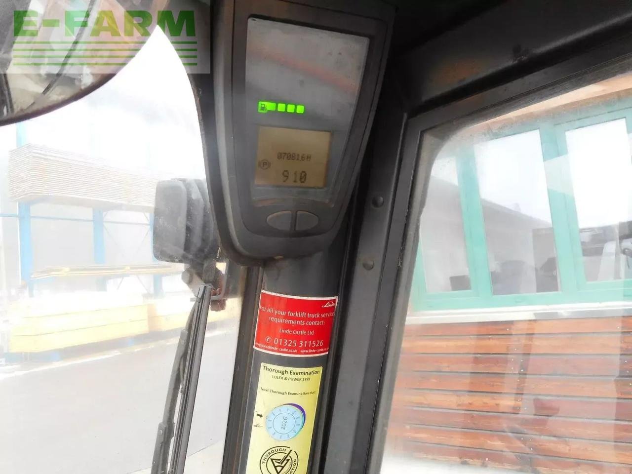 Frontstapler от тип Linde linde h25d-02 evo triplex 4,71m + ss + kabine, Gebrauchtmaschine в ST. NIKOLAI/DR. (Снимка 10)