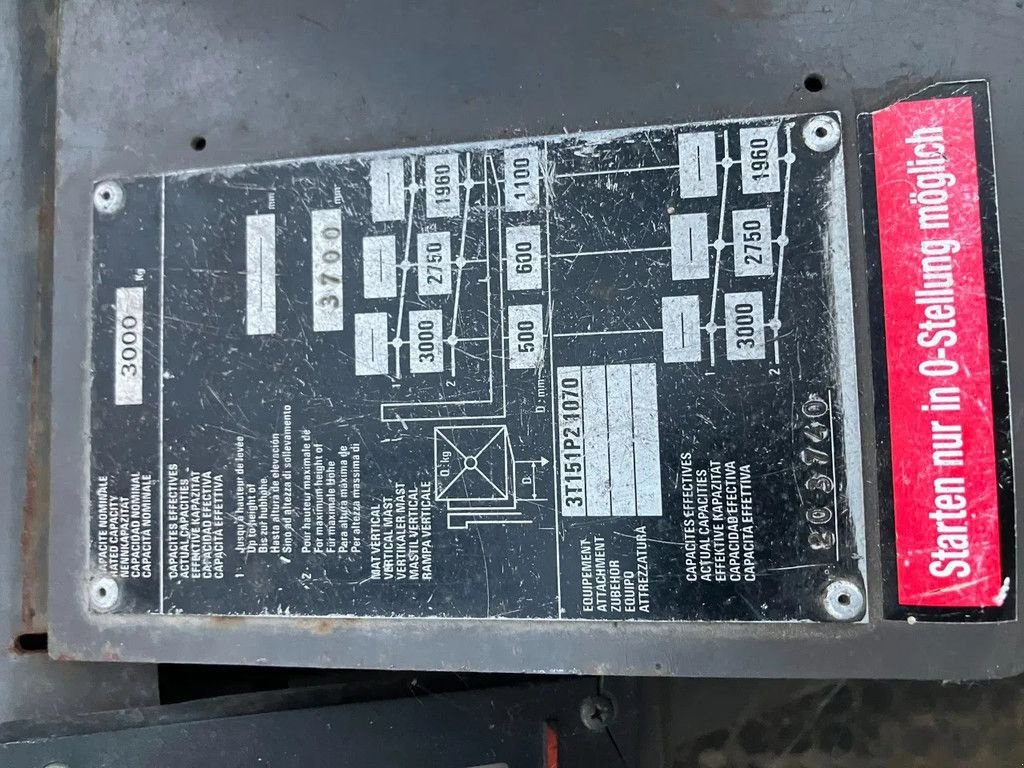 Frontstapler of the type Manitou 3 tons terrein heftruck, Gebrauchtmaschine in Lunteren (Picture 4)