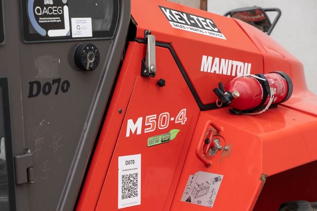 Frontstapler типа Manitou M 50-4, Gebrauchtmaschine в Moerbeke (Фотография 11)
