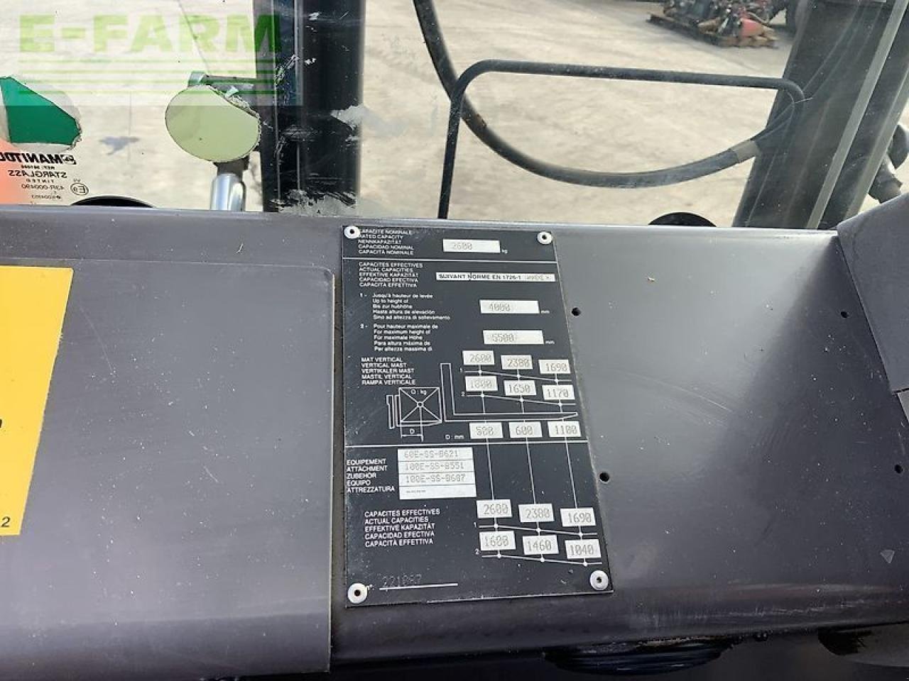 Frontstapler typu Manitou m26-4 forklift (st24900), Gebrauchtmaschine v SHAFTESBURY (Obrázek 15)