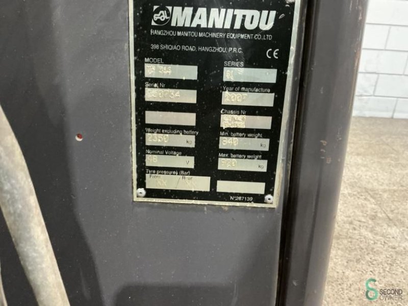 Frontstapler du type Manitou ME 316, Gebrauchtmaschine en Wijchen (Photo 10)