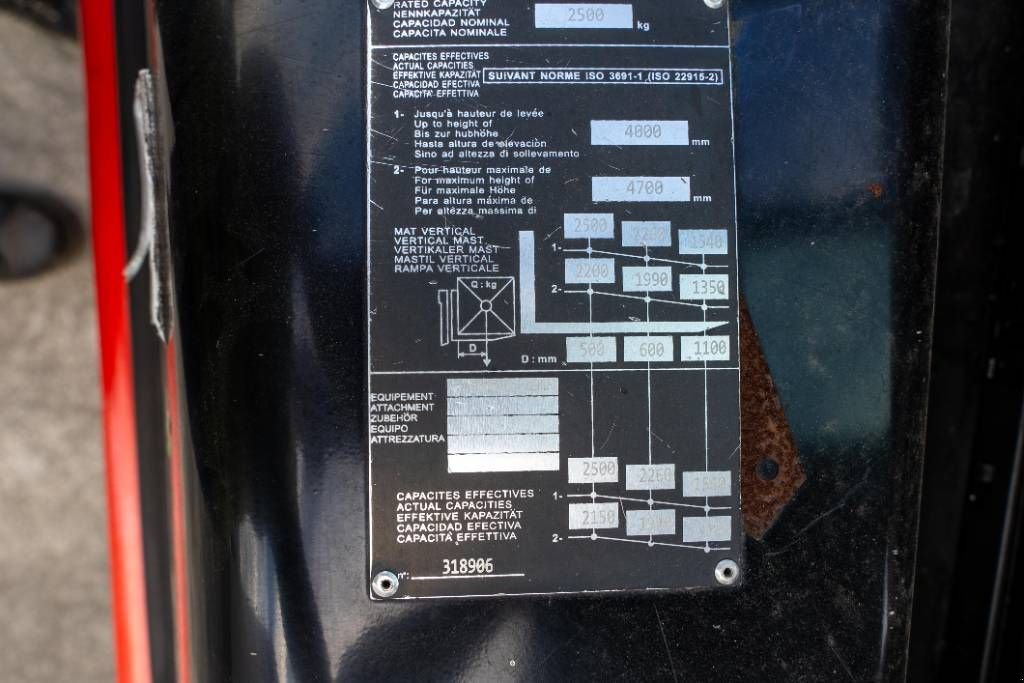 Frontstapler del tipo Manitou MI 25, Gebrauchtmaschine In Moerbeke (Immagine 8)