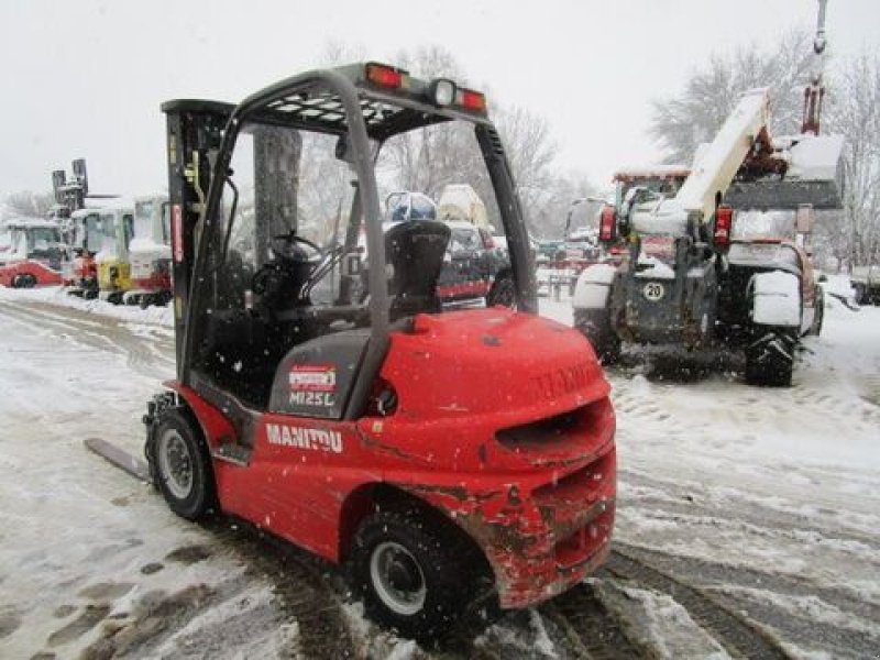 Frontstapler du type Manitou MI25D Triplex-Freihub 4,7m + Seitenschieber, Gebrauchtmaschine en Gnas (Photo 4)