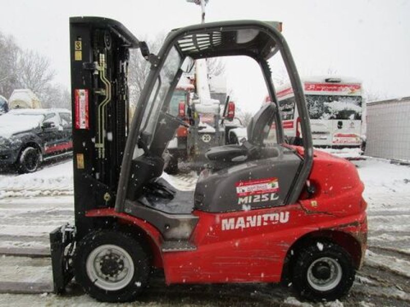 Frontstapler du type Manitou MI25D Triplex-Freihub 4,7m + Seitenschieber, Gebrauchtmaschine en Gnas (Photo 1)