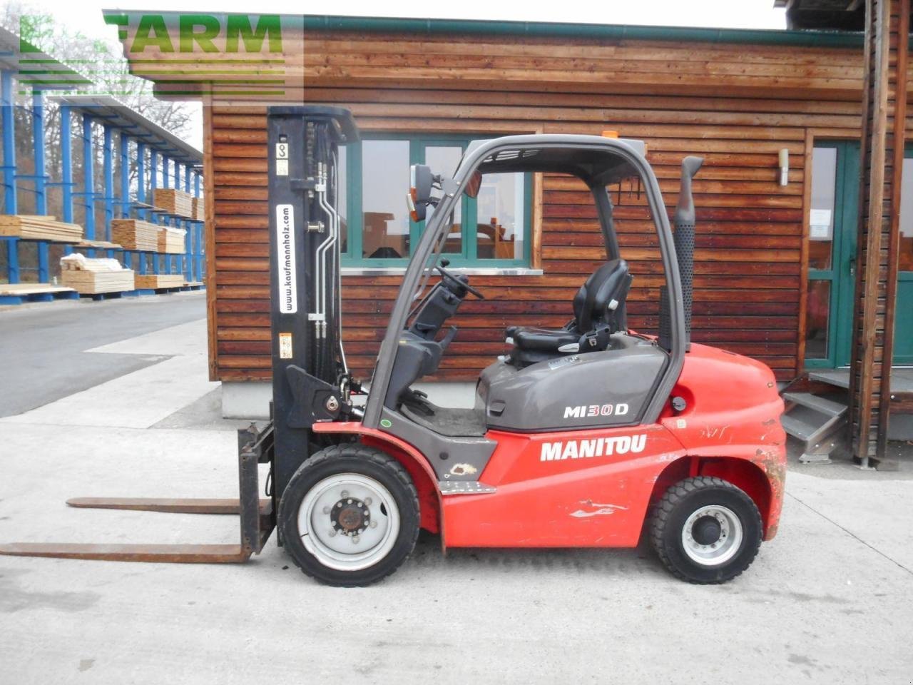 Frontstapler del tipo Manitou mi30d triplex 4,7m + ss + 4. kreis, Gebrauchtmaschine en ST. NIKOLAI/DR. (Imagen 1)