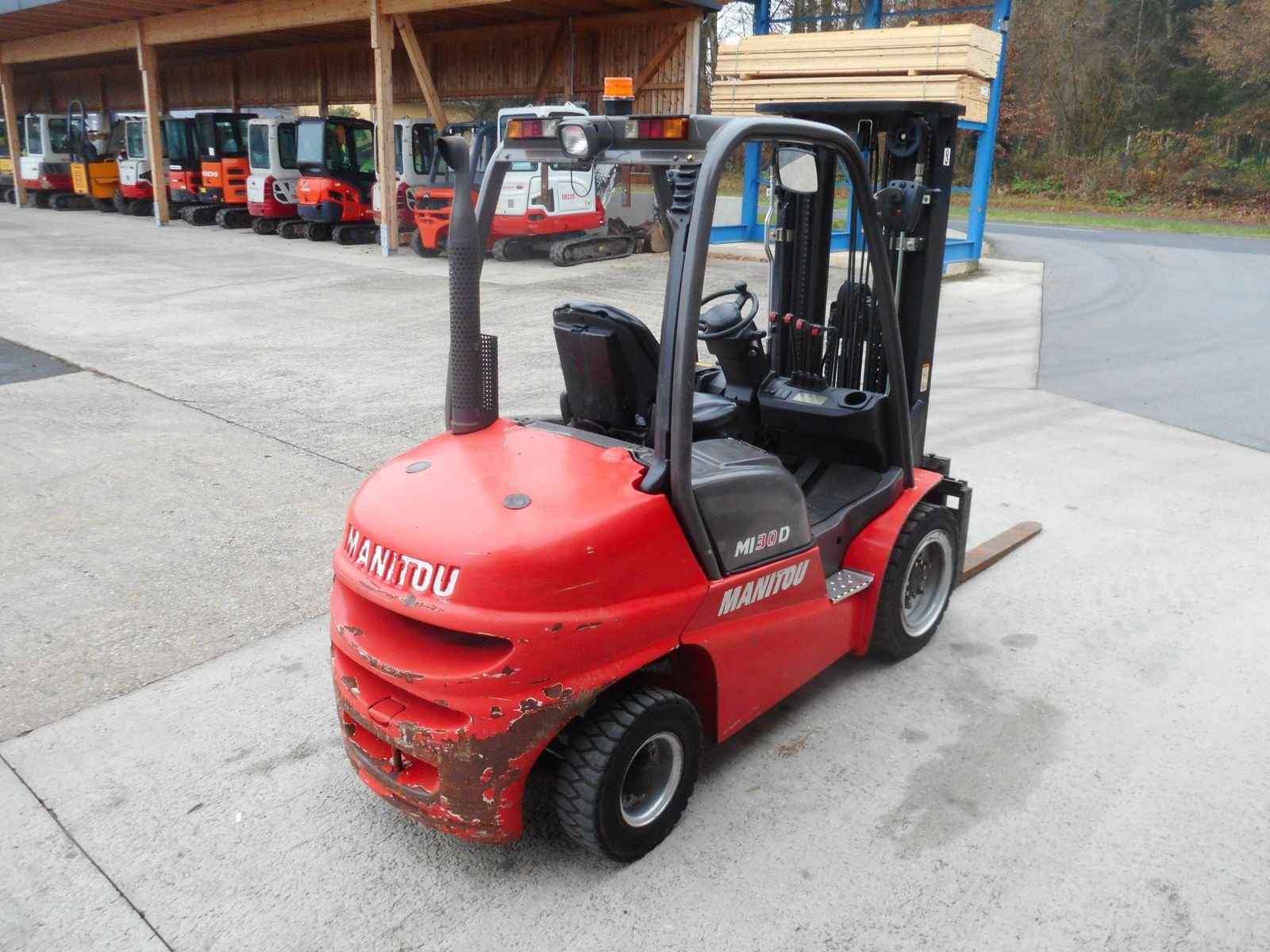 Frontstapler Türe ait Manitou MI30D Triplex 4,7m + SS + 4. Kreis, Gebrauchtmaschine içinde St. Nikolai ob Draßling (resim 4)