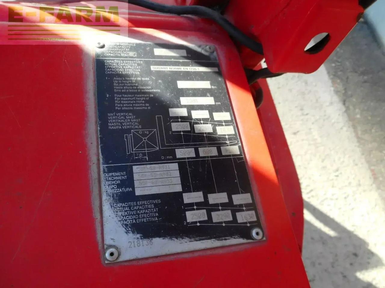 Frontstapler des Typs Manitou msi 25 buggie geländestapler mit triplex + ss, Gebrauchtmaschine in ST. NIKOLAI/DR. (Bild 12)