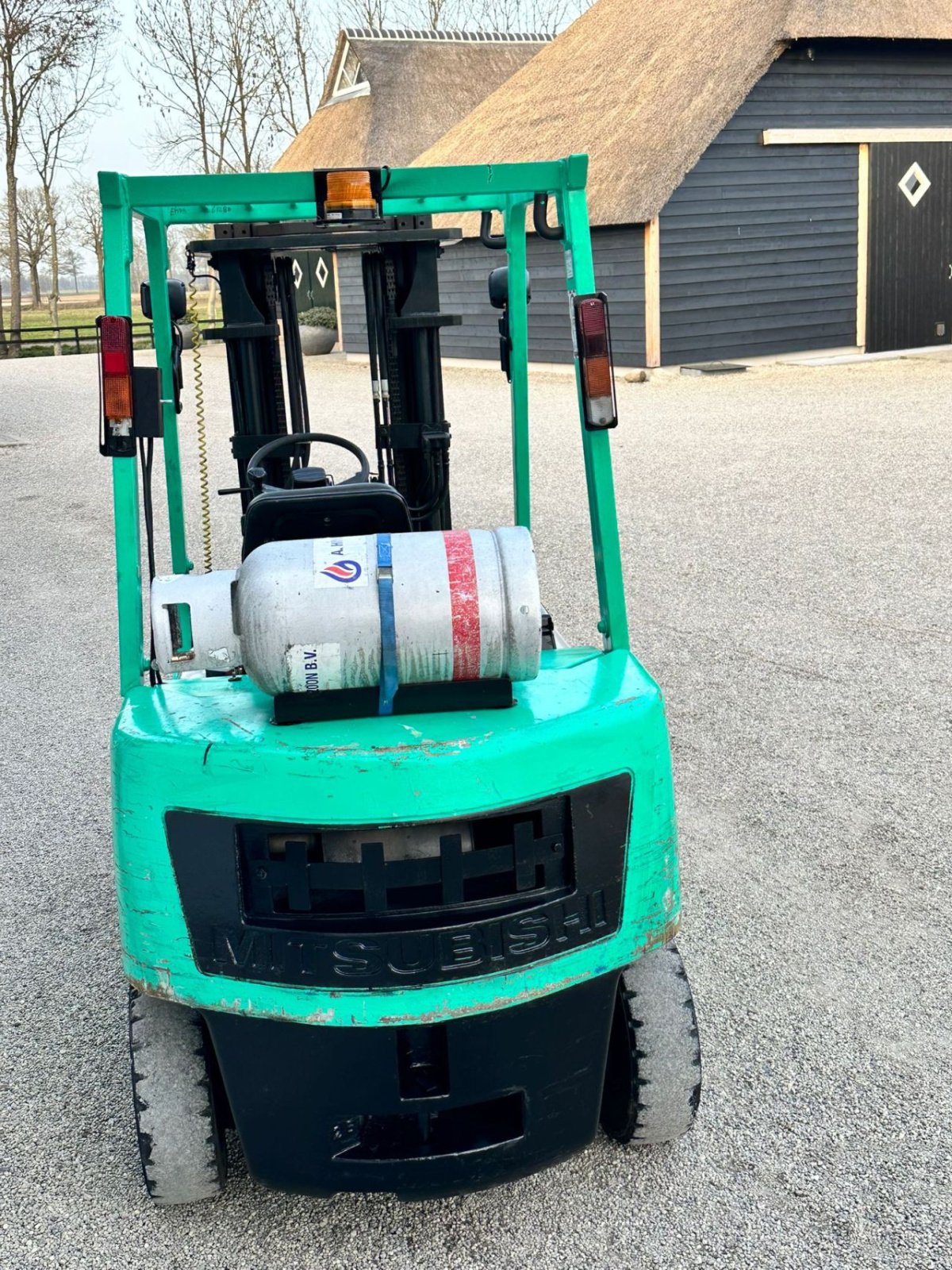 Frontstapler typu Mitsubishi 2.5, Gebrauchtmaschine w Linde (dr) (Zdjęcie 4)