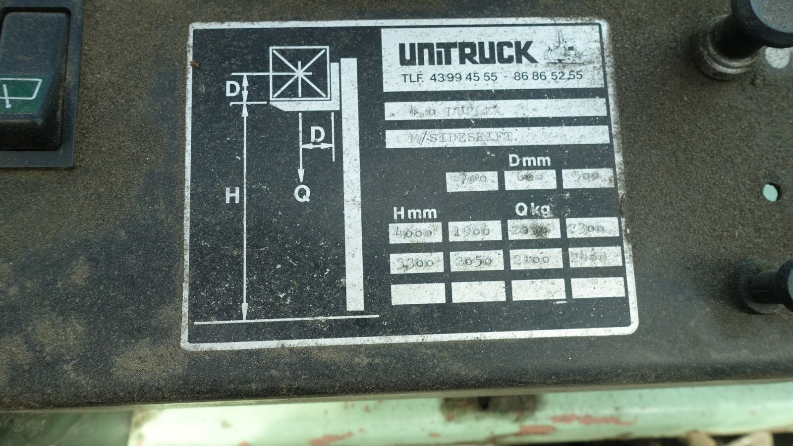 Frontstapler of the type Mitsubishi FD 25 T // 2500 kg diesel, Gebrauchtmaschine in Skive (Picture 9)
