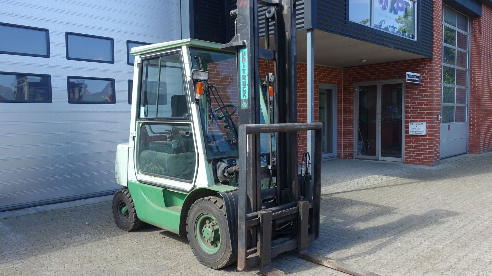 Frontstapler of the type Mitsubishi FD 25 T // 2500 kg diesel, Gebrauchtmaschine in Skive (Picture 1)