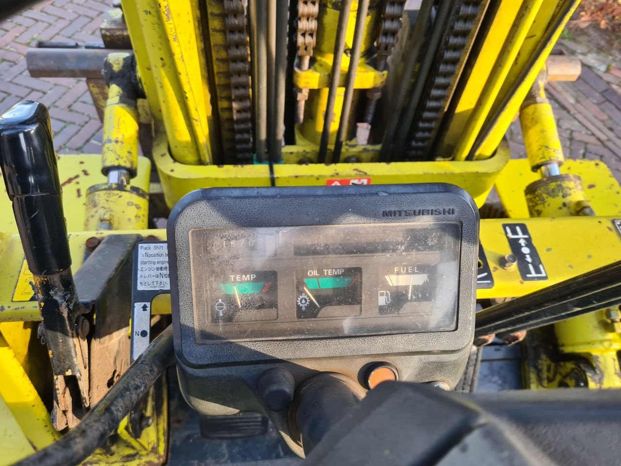 Frontstapler типа Mitsubishi FD 35 A, Gebrauchtmaschine в Lierop (Фотография 9)