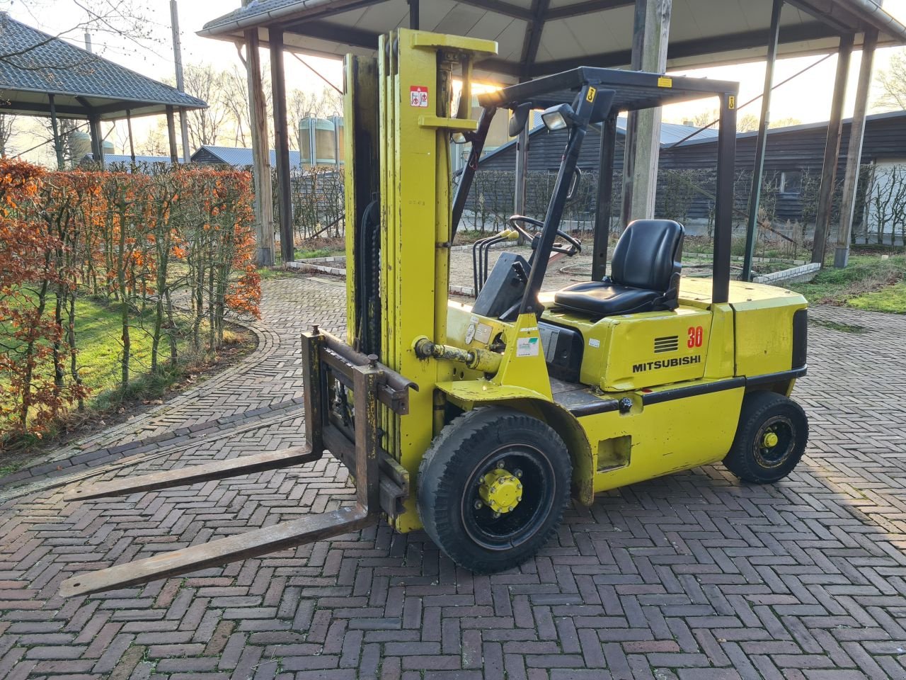 Frontstapler типа Mitsubishi FD 35 A, Gebrauchtmaschine в Lierop (Фотография 1)