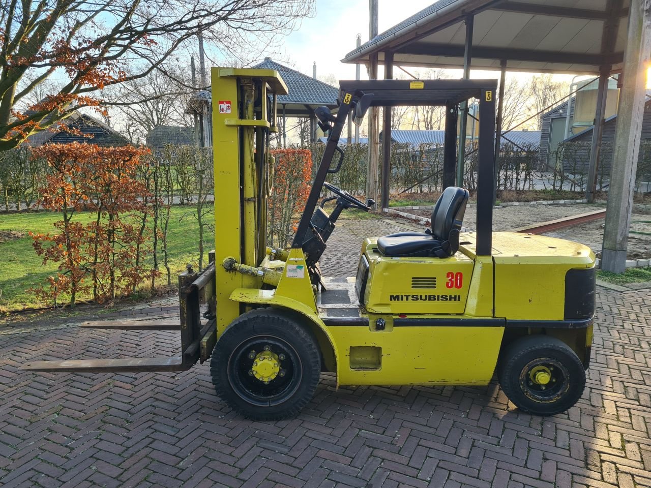 Frontstapler типа Mitsubishi FD 35 A, Gebrauchtmaschine в Lierop (Фотография 8)