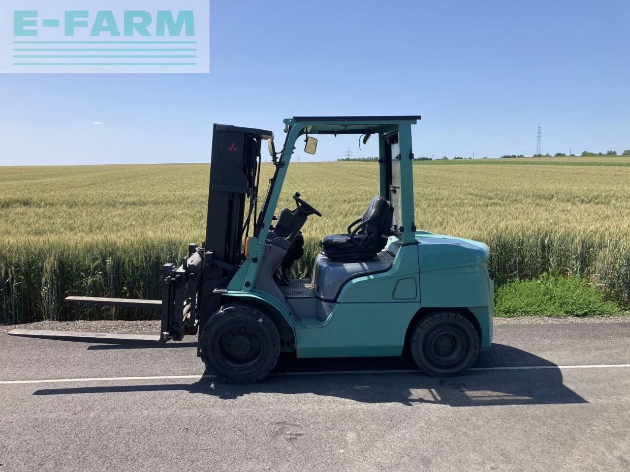 Frontstapler Türe ait Mitsubishi fd 35, Gebrauchtmaschine içinde Limberg (resim 1)