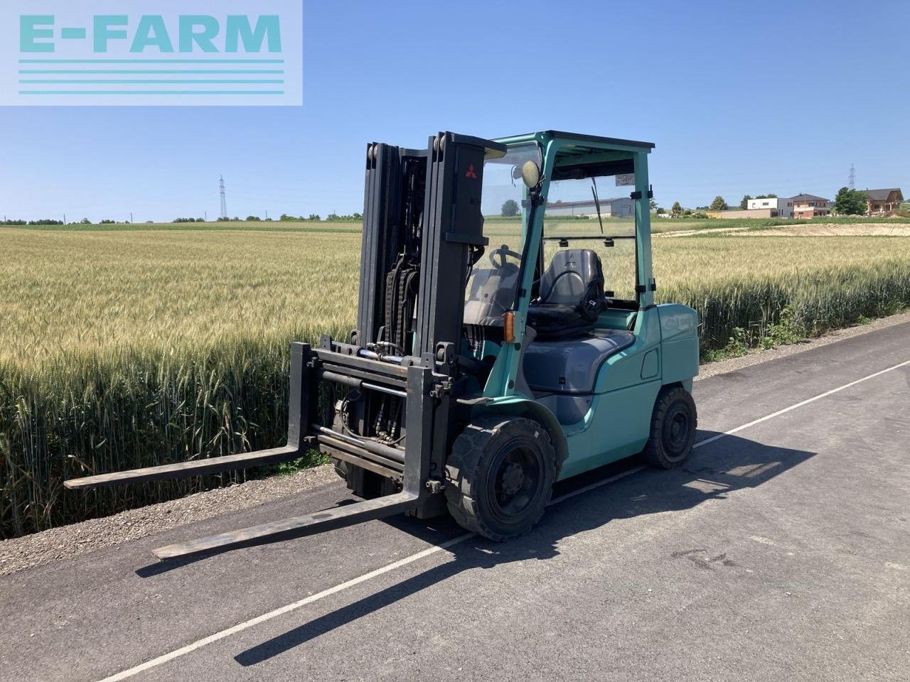 Frontstapler Türe ait Mitsubishi fd 35, Gebrauchtmaschine içinde Limberg (resim 2)