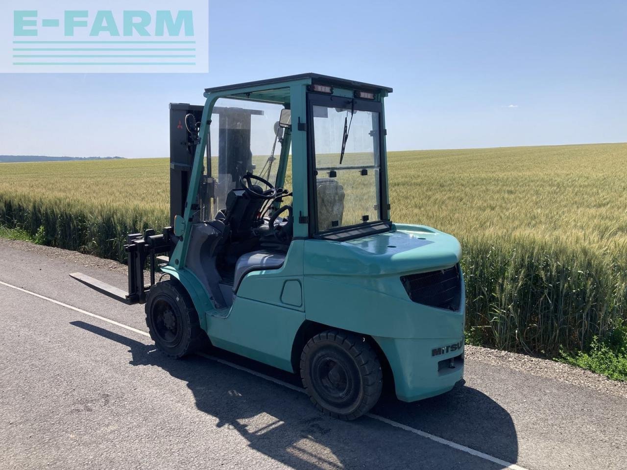 Frontstapler Türe ait Mitsubishi fd 35, Gebrauchtmaschine içinde Limberg (resim 3)