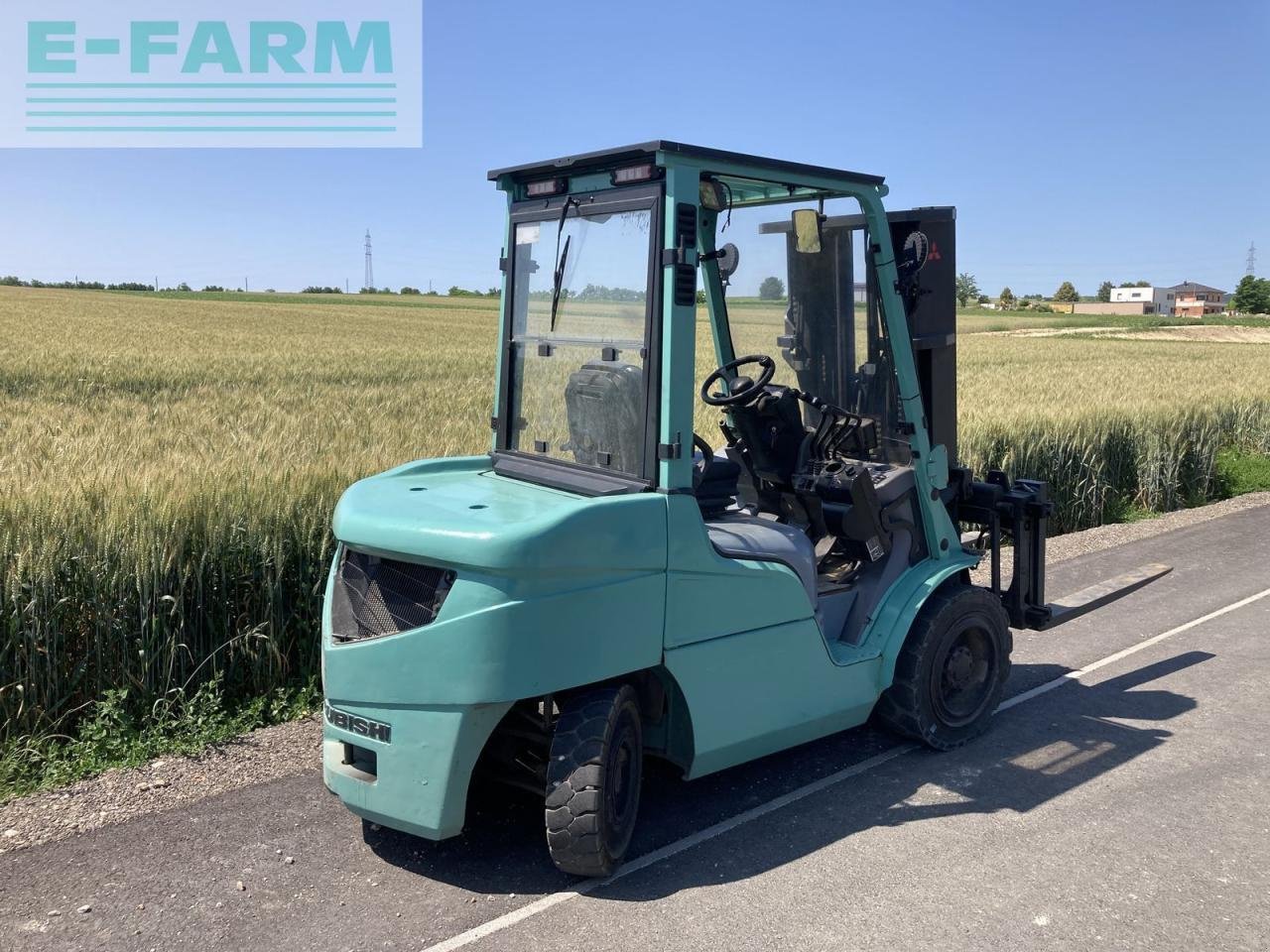 Frontstapler Türe ait Mitsubishi fd 35, Gebrauchtmaschine içinde Limberg (resim 5)