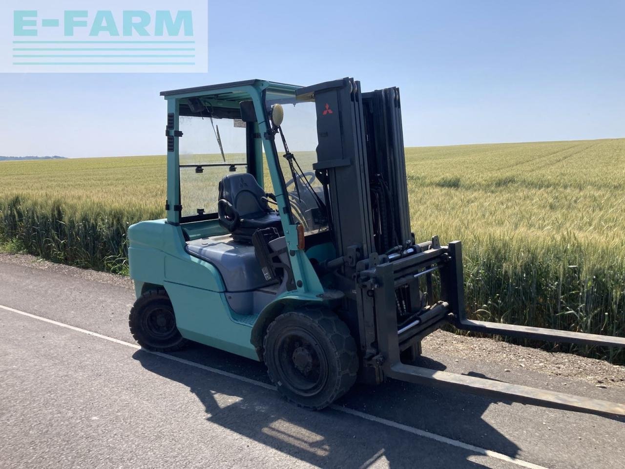 Frontstapler Türe ait Mitsubishi fd 35, Gebrauchtmaschine içinde Limberg (resim 6)