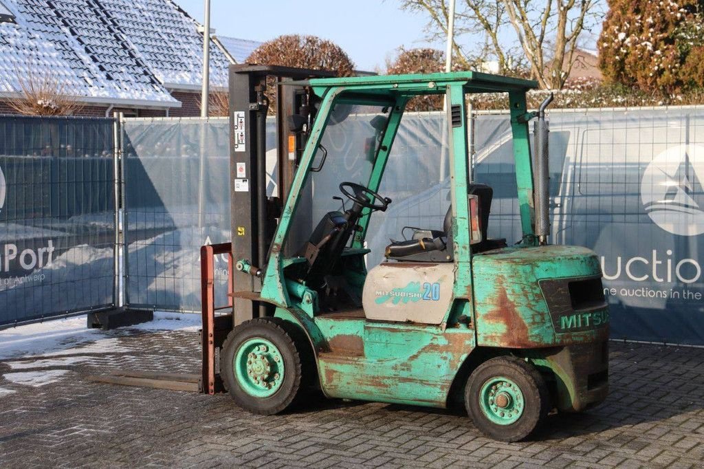 Frontstapler of the type Mitsubishi FD20, Gebrauchtmaschine in Antwerpen (Picture 3)