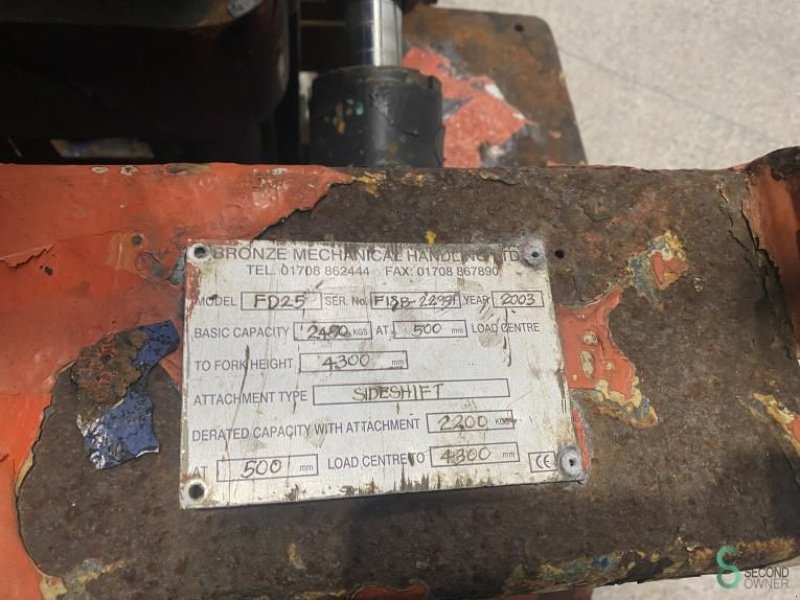 Frontstapler of the type Mitsubishi FD25, Gebrauchtmaschine in Wijchen (Picture 8)