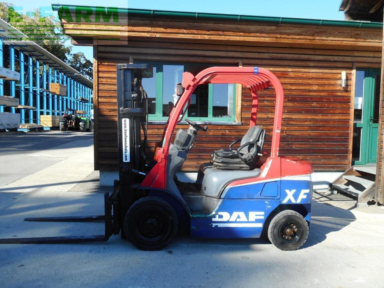 Frontstapler typu Mitsubishi fd25n triplexfreihubmast 4,75m + ss, Gebrauchtmaschine v ST. NIKOLAI/DR. (Obrázek 1)