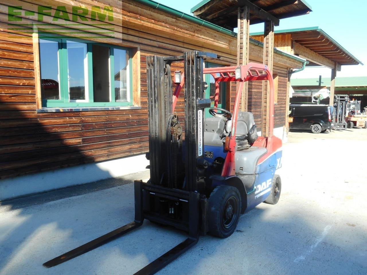 Frontstapler typu Mitsubishi fd25n triplexfreihubmast 4,75m + ss, Gebrauchtmaschine v ST. NIKOLAI/DR. (Obrázek 2)