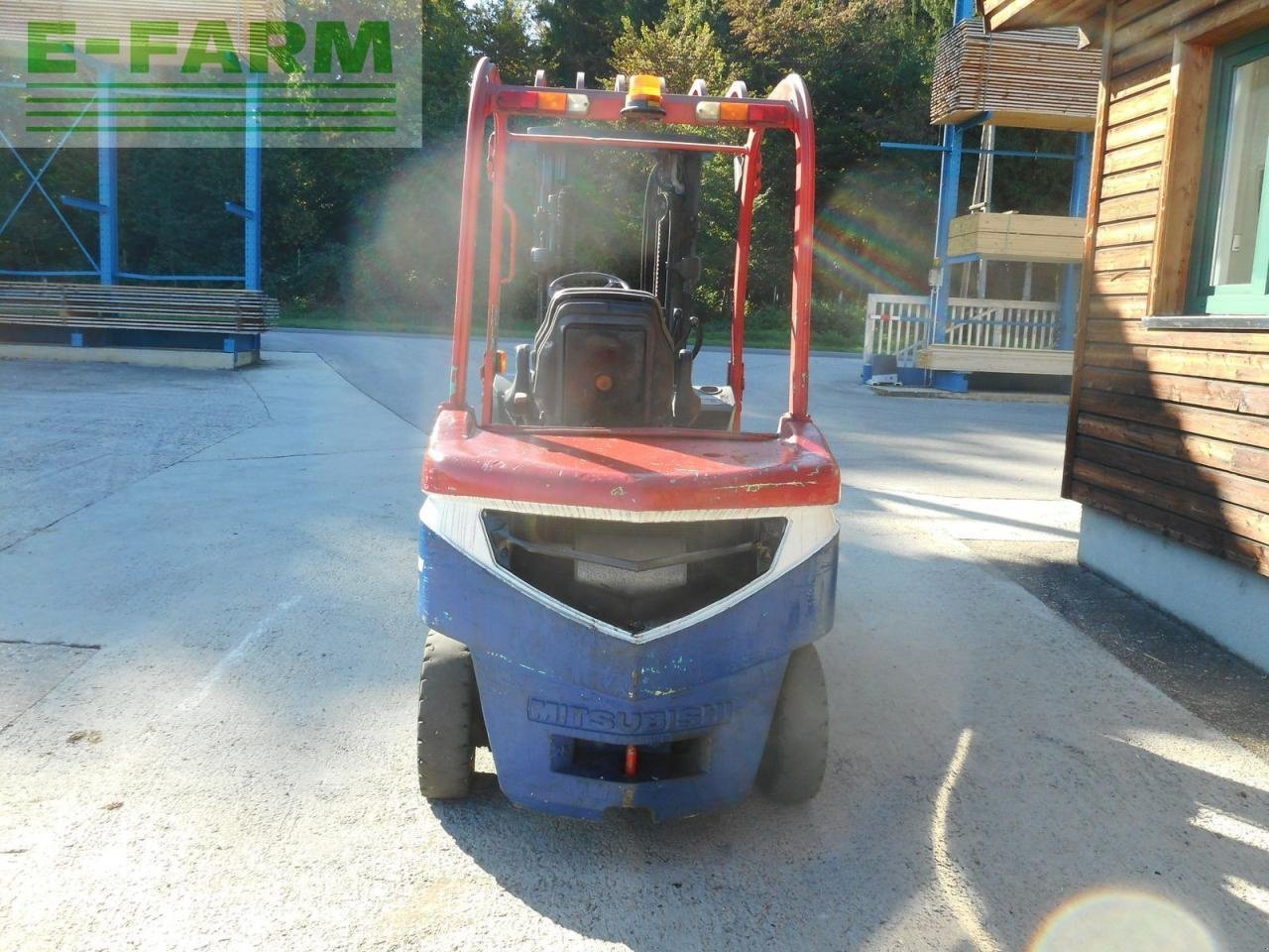 Frontstapler typu Mitsubishi fd25n triplexfreihubmast 4,75m + ss, Gebrauchtmaschine v ST. NIKOLAI/DR. (Obrázek 3)