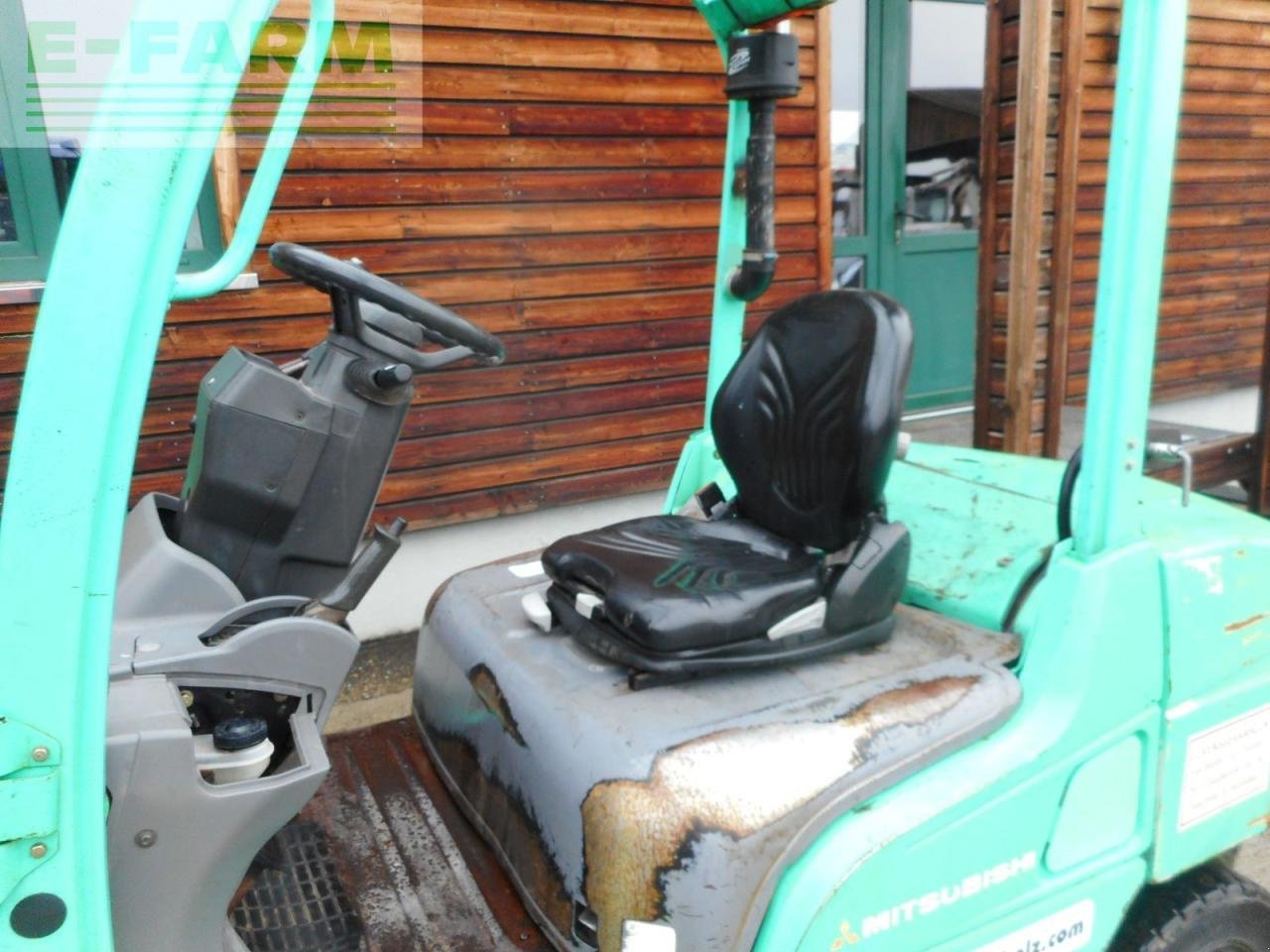 Frontstapler typu Mitsubishi fd30 triplex 4,7m + ss + zwillingsreifen, Gebrauchtmaschine v ST. NIKOLAI/DR. (Obrázek 7)