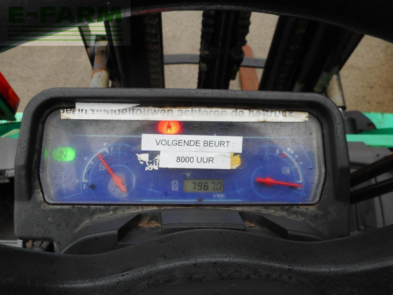 Frontstapler typu Mitsubishi fd30 triplex 4,7m + ss + zwillingsreifen, Gebrauchtmaschine v ST. NIKOLAI/DR. (Obrázek 9)