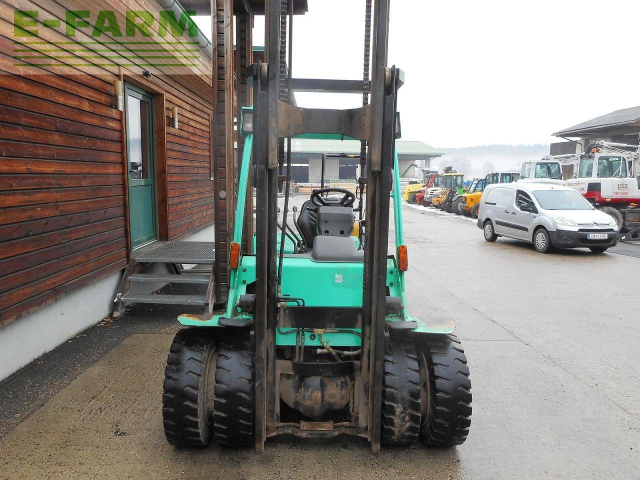 Frontstapler typu Mitsubishi fd30 triplex 4,7m + ss + zwillingsreifen, Gebrauchtmaschine v ST. NIKOLAI/DR. (Obrázek 17)