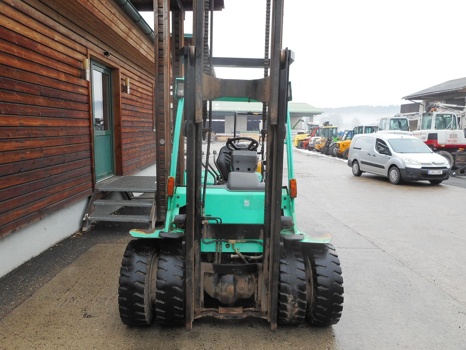 Frontstapler от тип Mitsubishi FD30 Triplex 4,7m + SS + Zwillingsreifen, Gebrauchtmaschine в St. Nikolai ob Draßling (Снимка 17)