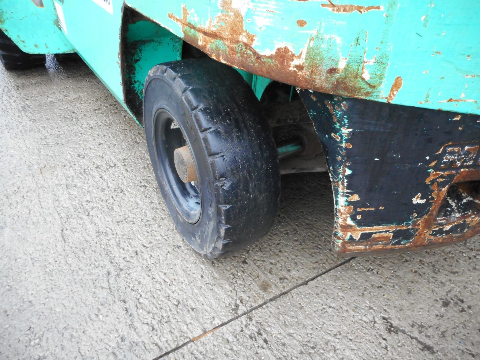 Frontstapler от тип Mitsubishi FD30 Triplex 4,7m + SS + Zwillingsreifen, Gebrauchtmaschine в St. Nikolai ob Draßling (Снимка 15)