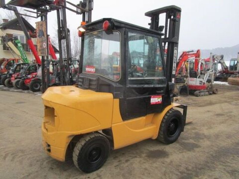 Frontstapler of the type Mitsubishi FD35K - Zinkenversteller + Seitenschieber -Duple, Gebrauchtmaschine in Gnas (Picture 3)