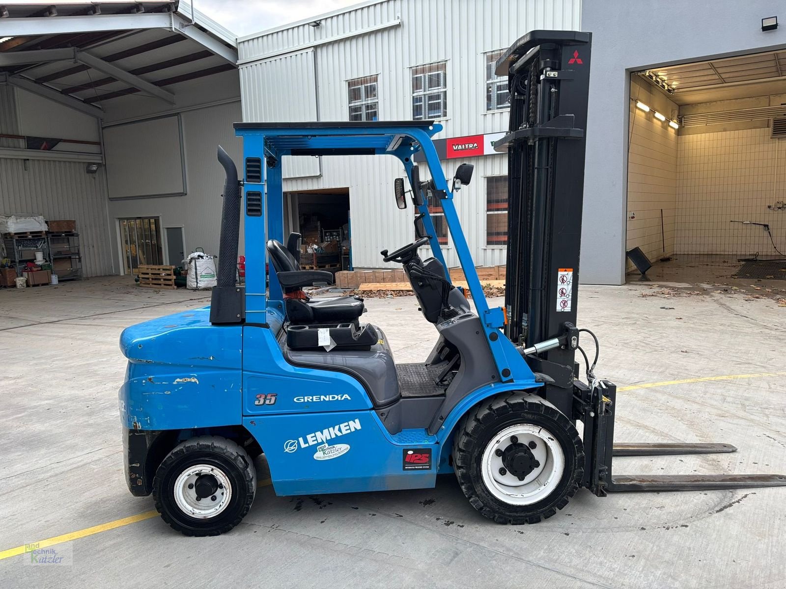 Frontstapler des Typs Mitsubishi FD35NTD, Gebrauchtmaschine in Deutsch-Wagram (Bild 2)