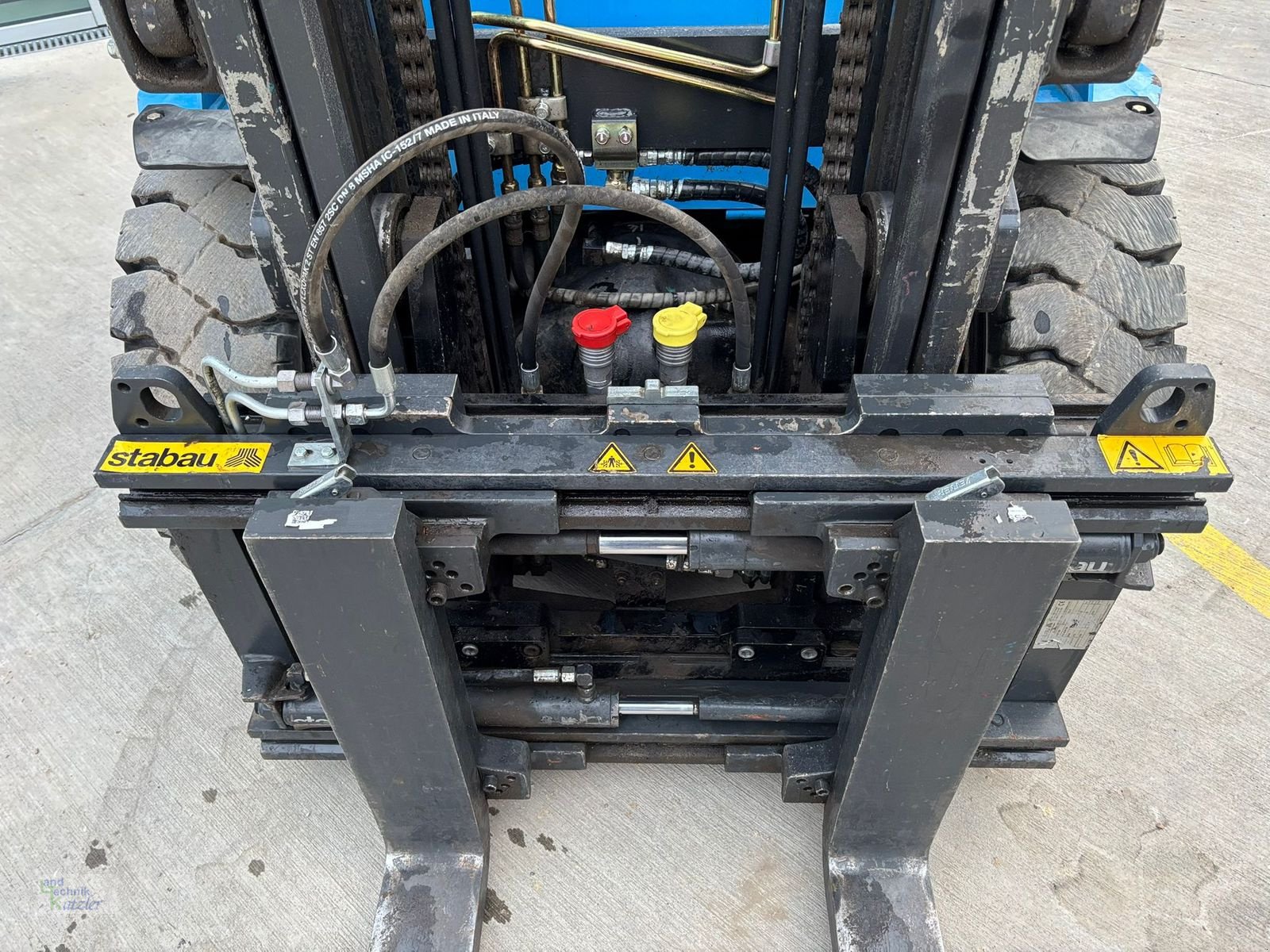 Frontstapler des Typs Mitsubishi FD35NTD, Gebrauchtmaschine in Deutsch-Wagram (Bild 12)