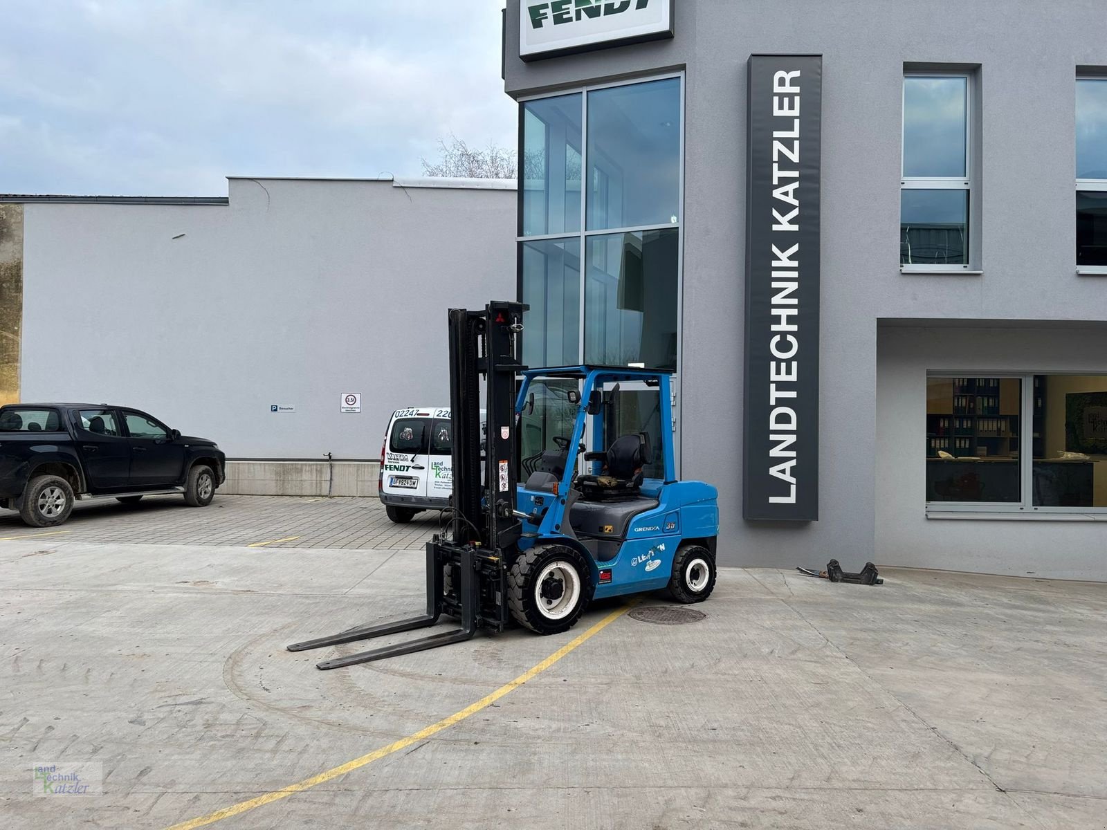 Frontstapler des Typs Mitsubishi FD35NTD, Gebrauchtmaschine in Deutsch-Wagram (Bild 1)