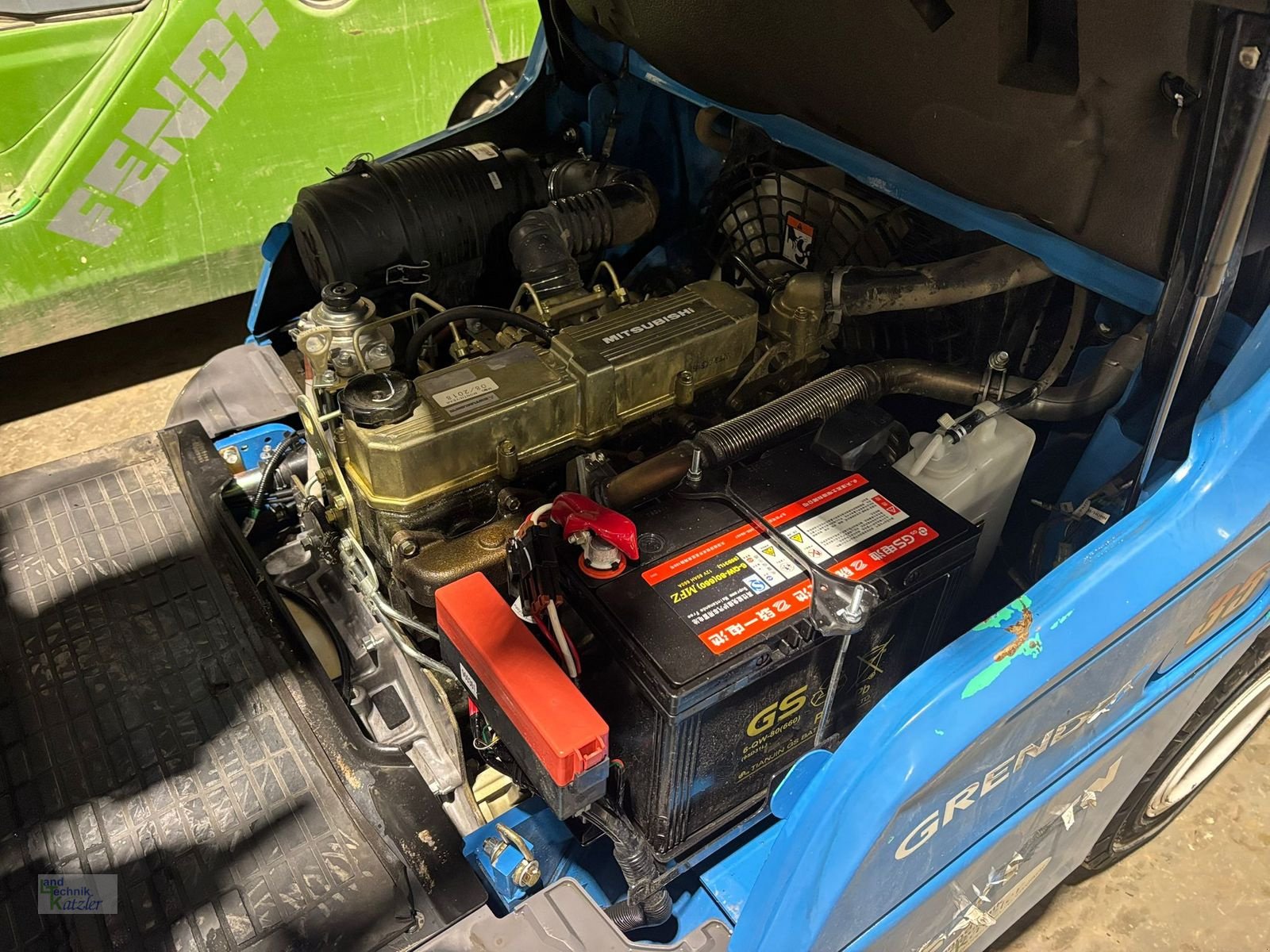 Frontstapler des Typs Mitsubishi FD35NTD, Gebrauchtmaschine in Deutsch-Wagram (Bild 13)