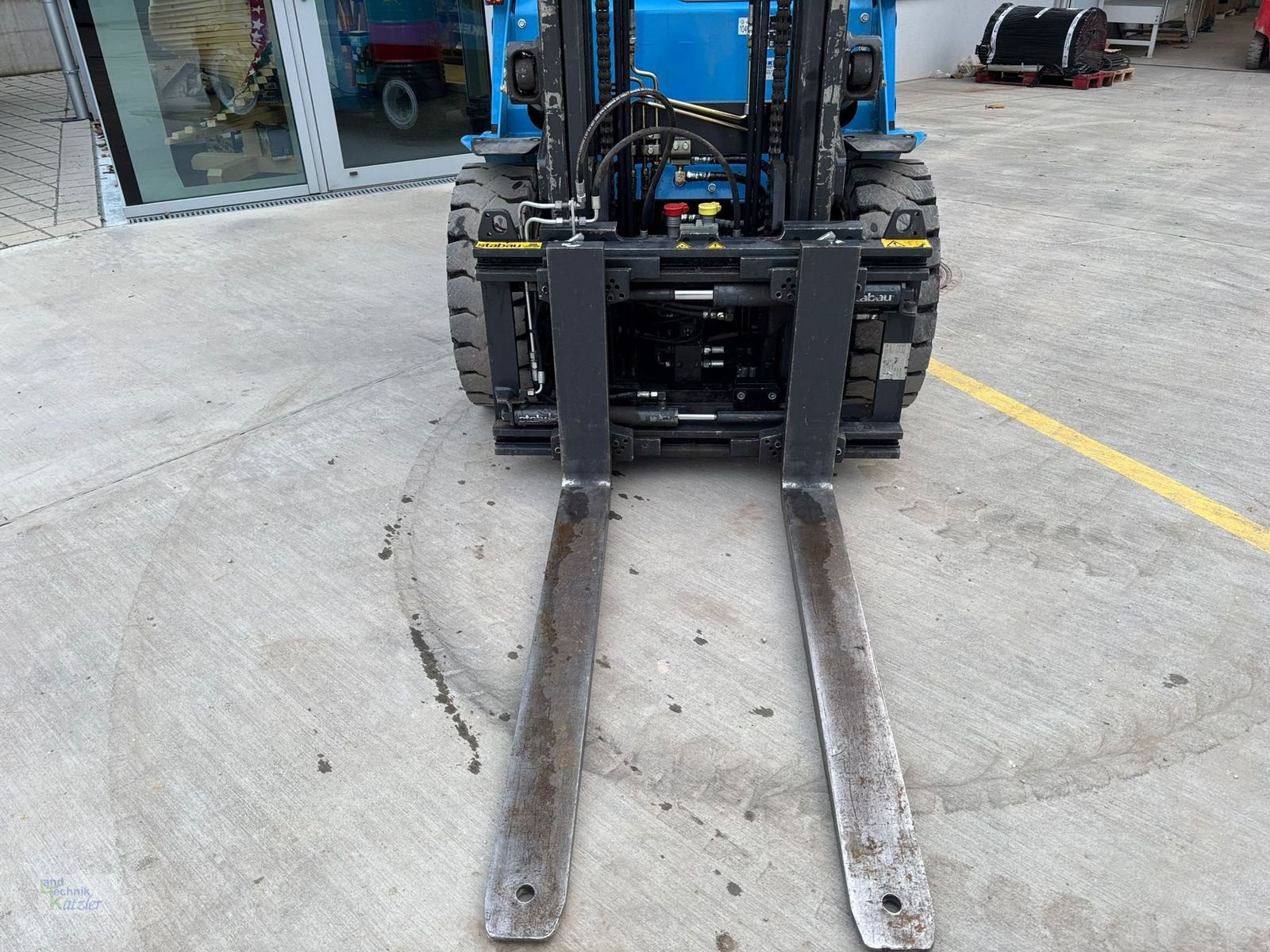 Frontstapler des Typs Mitsubishi FD35NTD, Gebrauchtmaschine in Deutsch-Wagram (Bild 7)