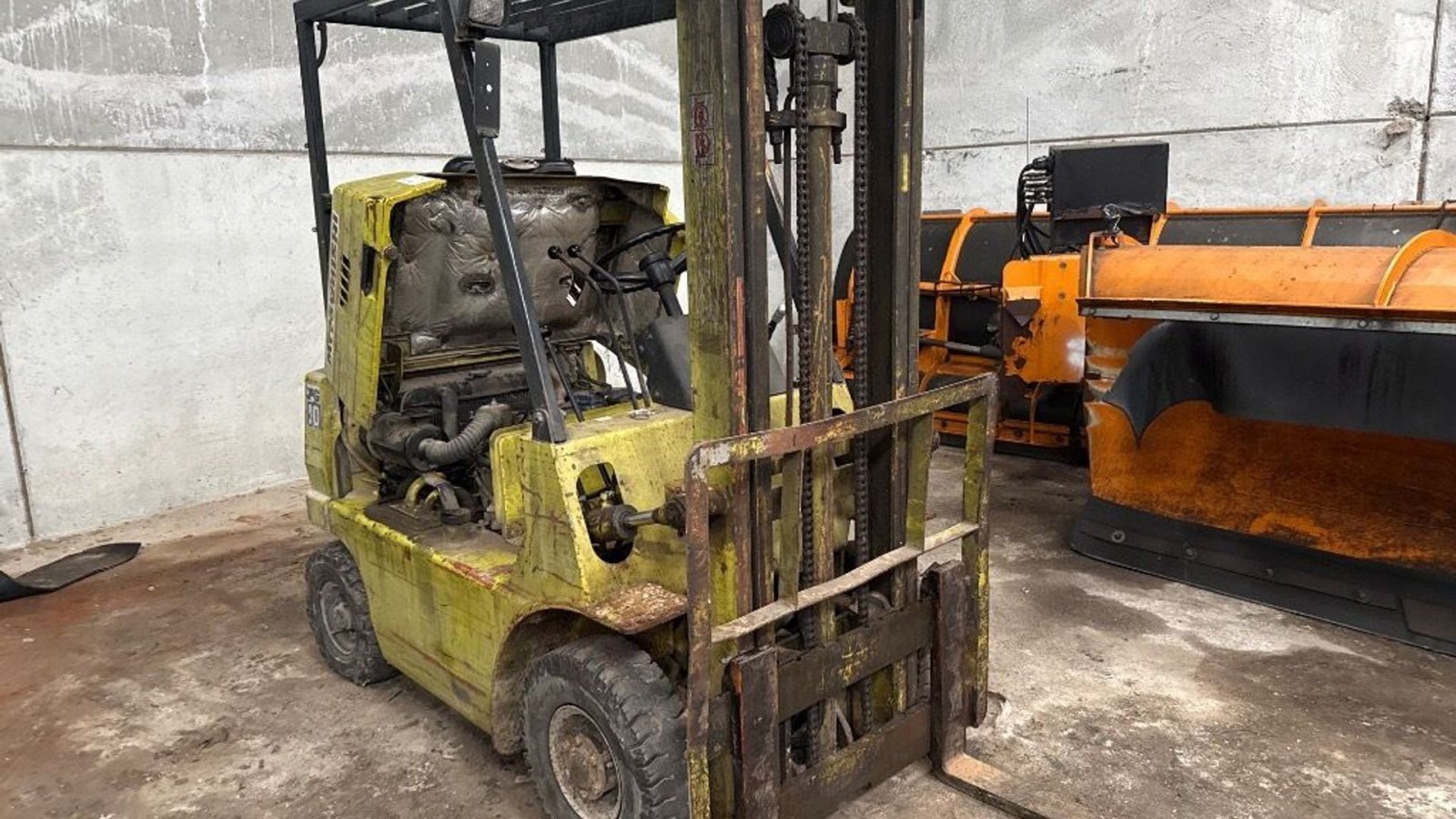 Frontstapler типа Mitsubishi FG 10C, Gebrauchtmaschine в Rødovre (Фотография 2)