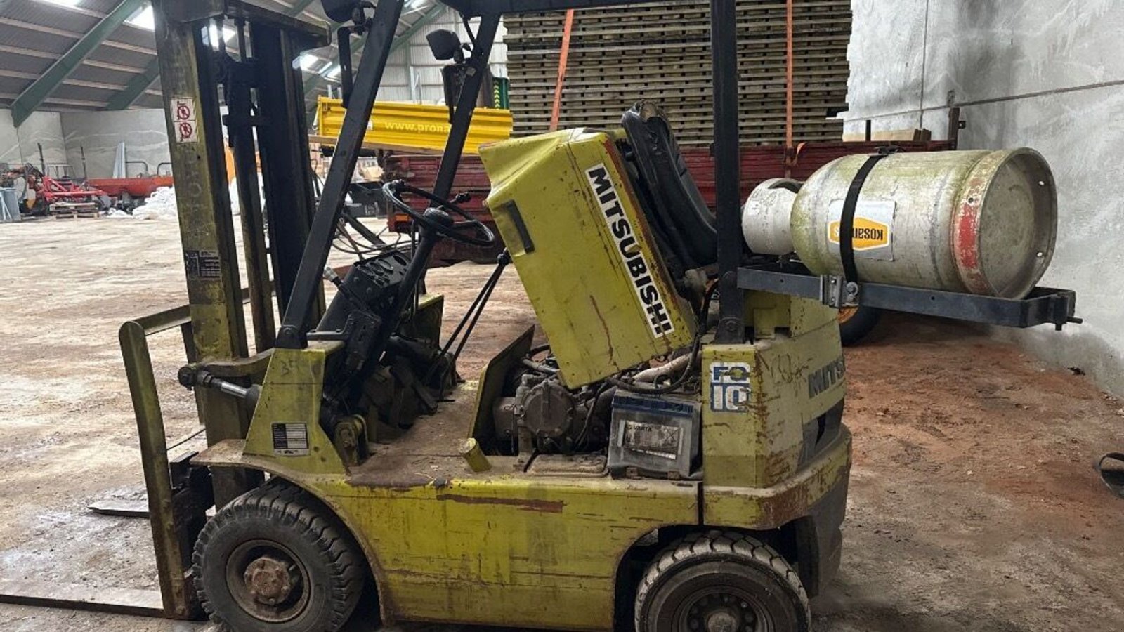 Frontstapler типа Mitsubishi FG 10C, Gebrauchtmaschine в Rødovre (Фотография 5)