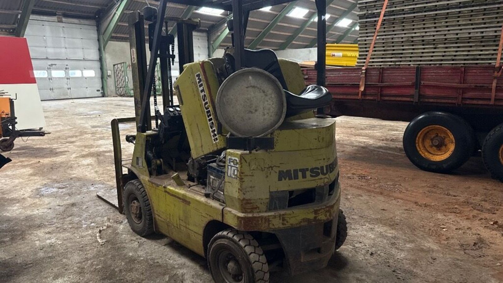 Frontstapler типа Mitsubishi FG 10C, Gebrauchtmaschine в Rødovre (Фотография 4)