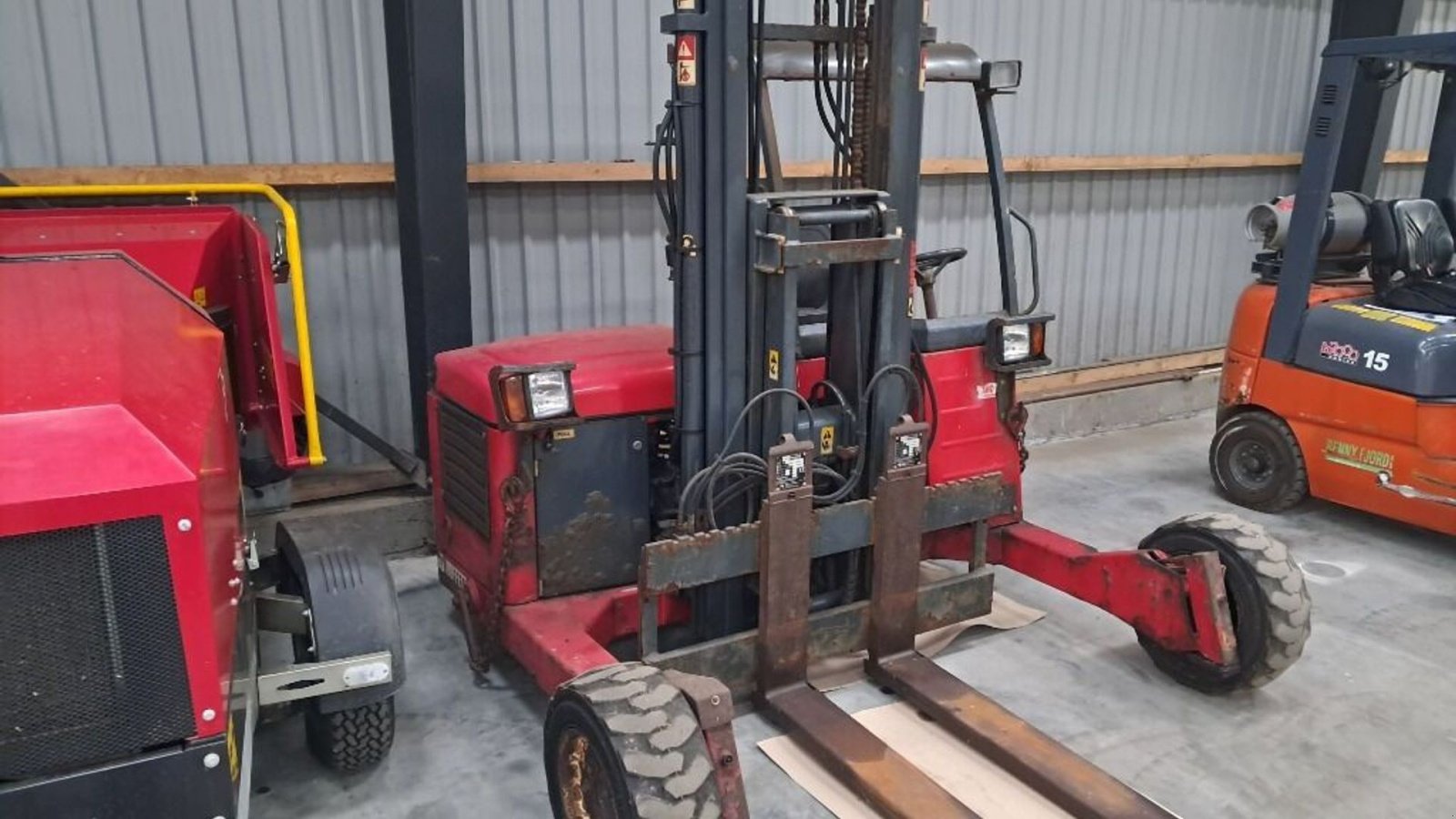 Frontstapler Türe ait Moffett M4 25.3, Gebrauchtmaschine içinde Rødovre (resim 1)