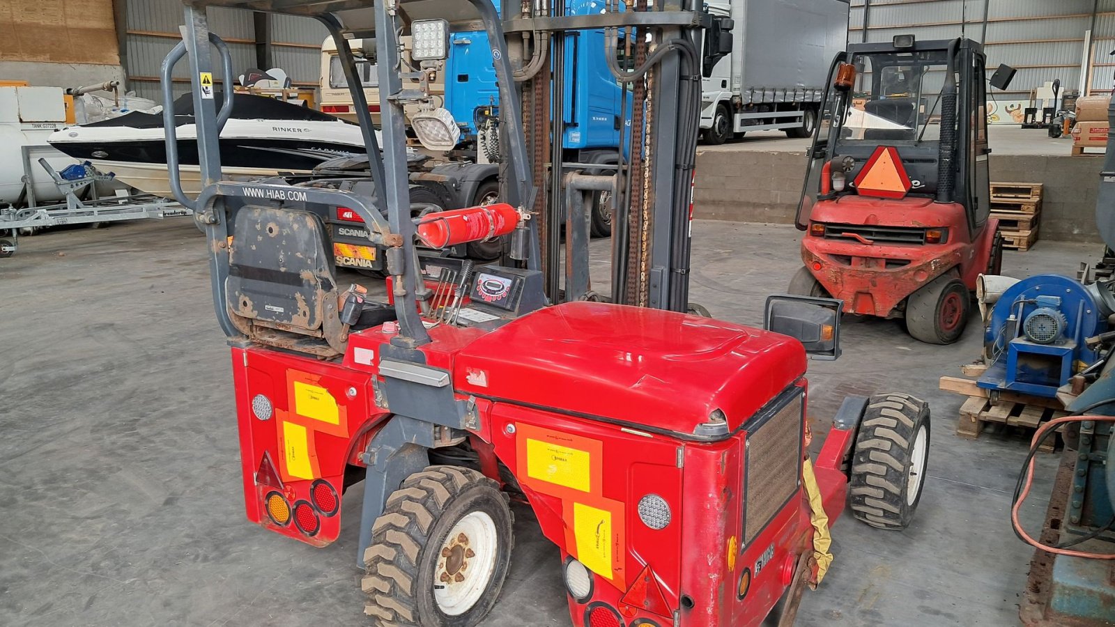 Frontstapler typu Moffett M4 25.3, Gebrauchtmaschine w Rødovre (Zdjęcie 4)