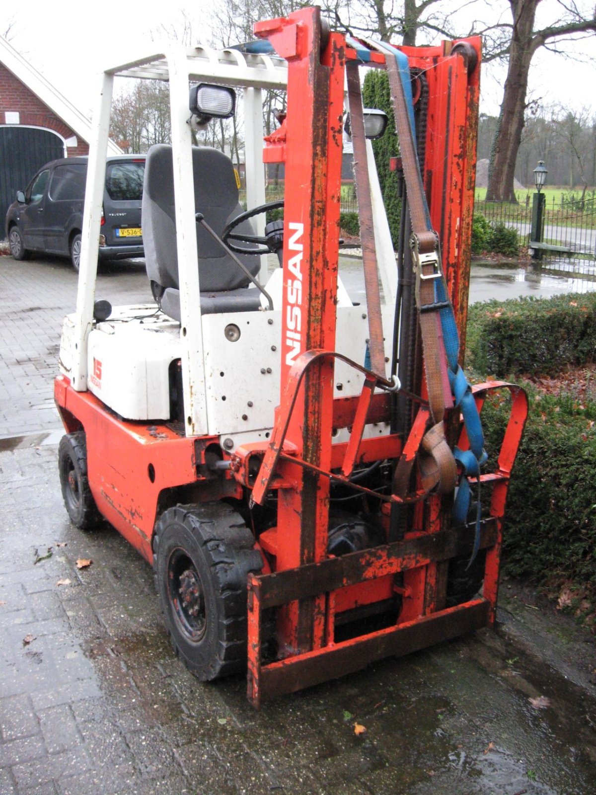 Frontstapler типа Nissan -, Gebrauchtmaschine в Oldenzaal (Фотография 2)