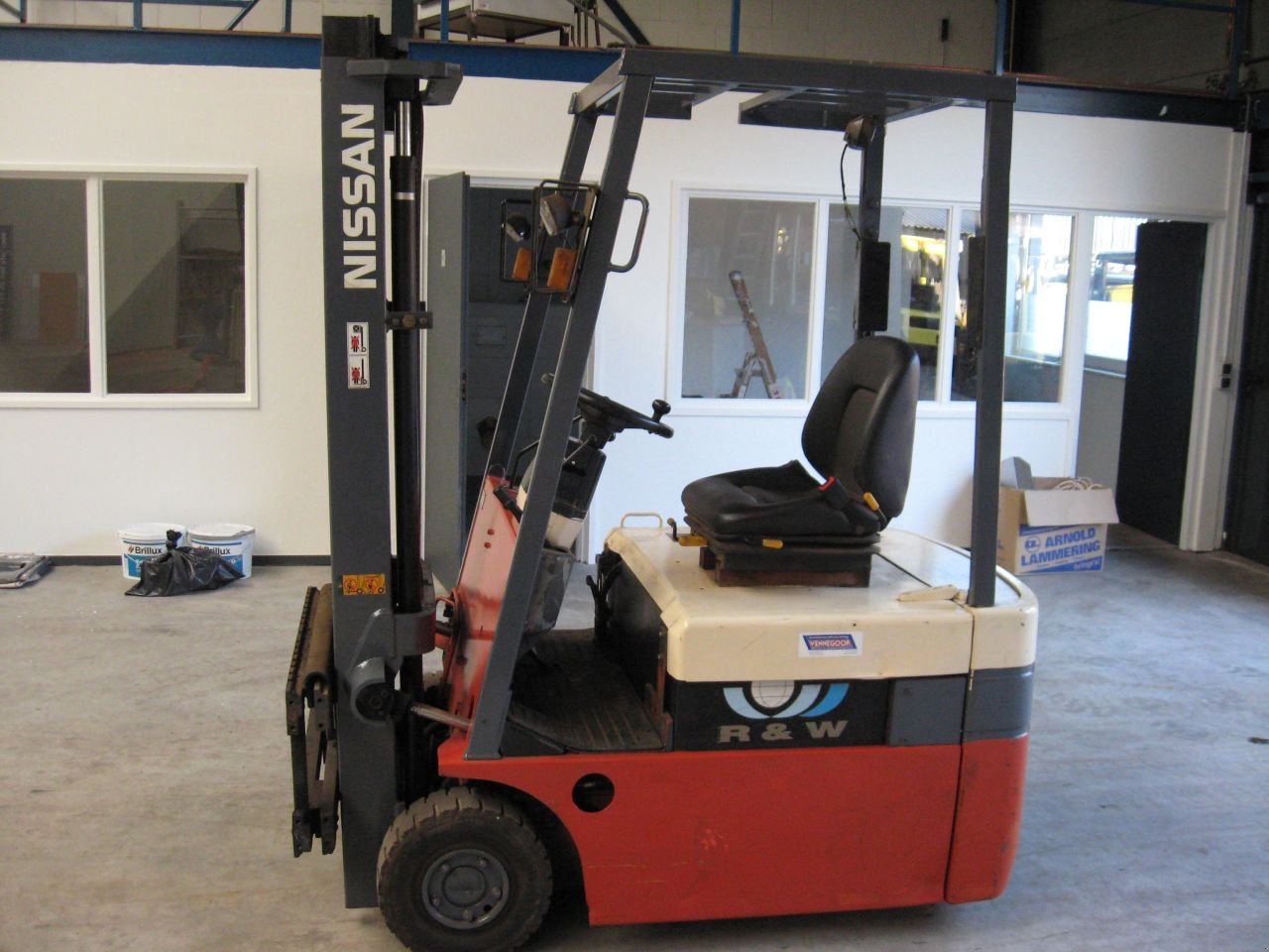 Frontstapler tip Nissan -, Gebrauchtmaschine in Oldenzaal (Poză 1)