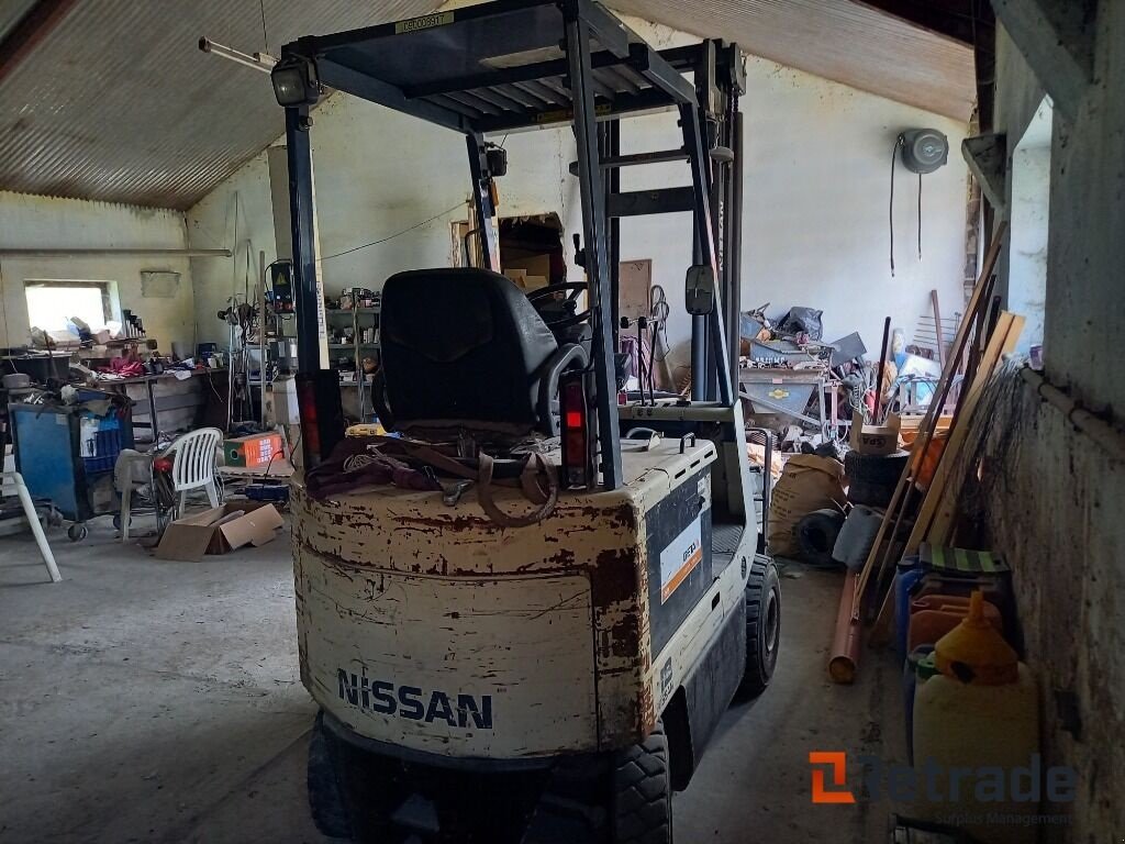 Frontstapler des Typs Nissan 18 elektrisk gaffeltruck, Gebrauchtmaschine in Rødovre (Bild 4)