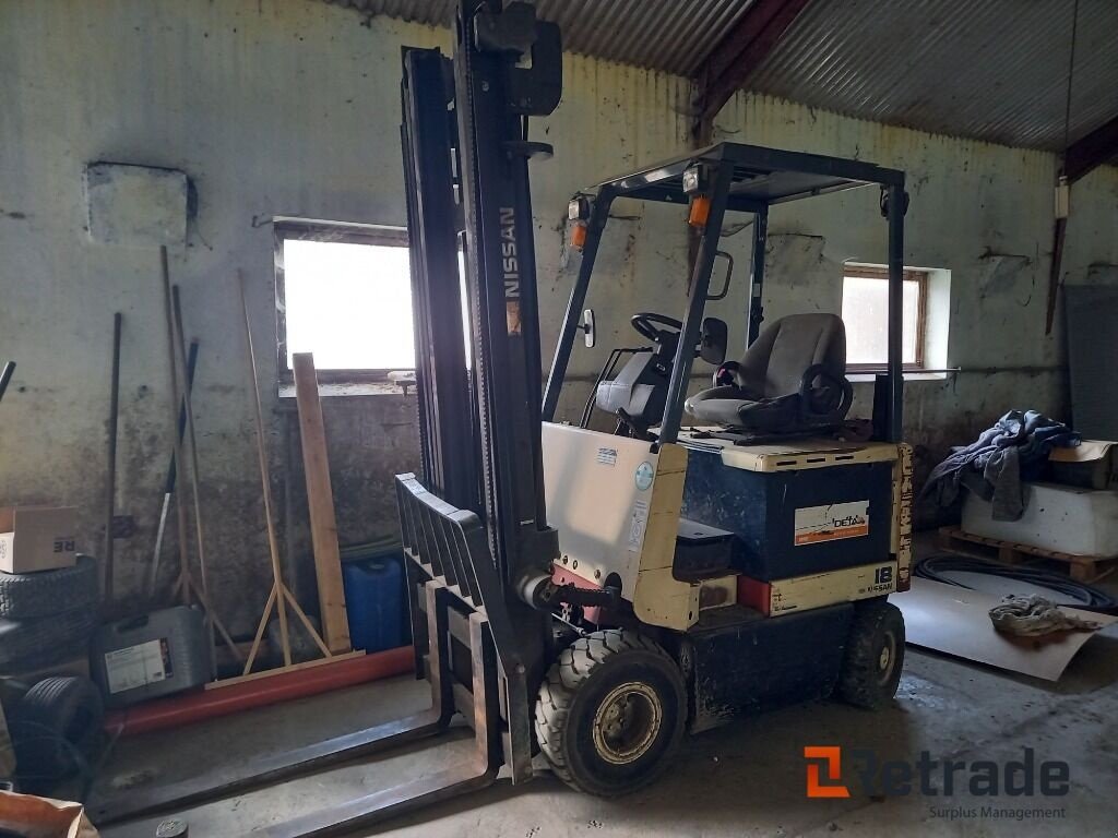 Frontstapler des Typs Nissan 18 elektrisk gaffeltruck, Gebrauchtmaschine in Rødovre (Bild 1)