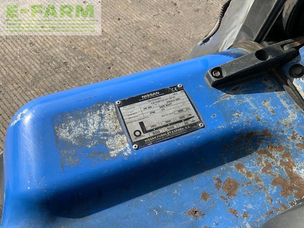 Frontstapler des Typs Nissan 30 forklift (st24877), Gebrauchtmaschine in SHAFTESBURY (Bild 14)