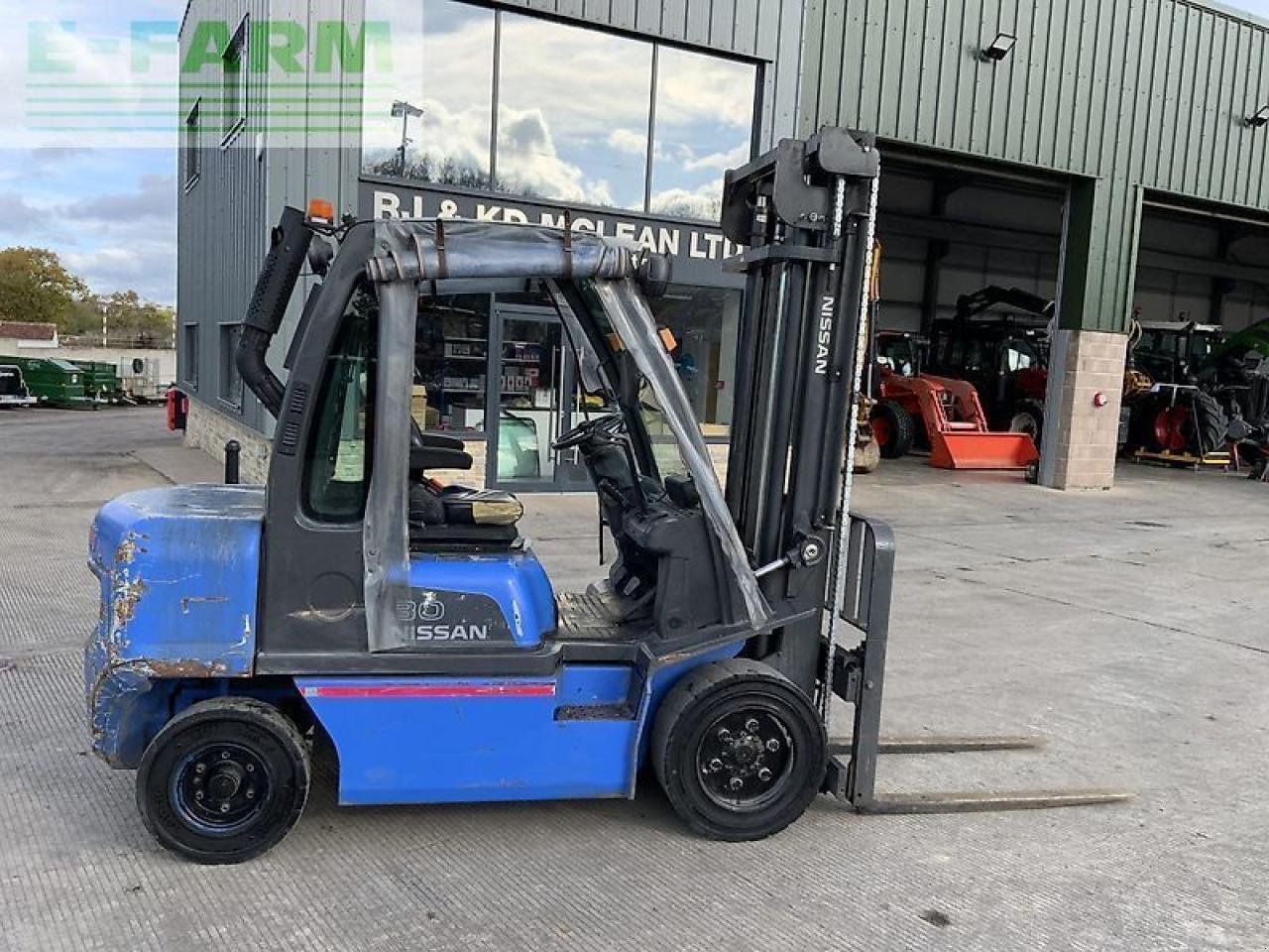 Frontstapler typu Nissan 30 forklift (st24877), Gebrauchtmaschine v SHAFTESBURY (Obrázek 2)